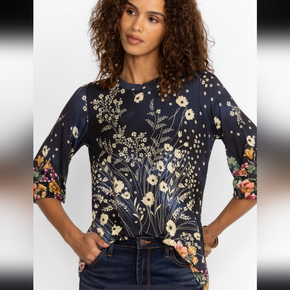 Johnny Was The Janine Favorite Puff Sleeve Top